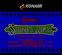 Castlevania II - Simon's Quest Moody